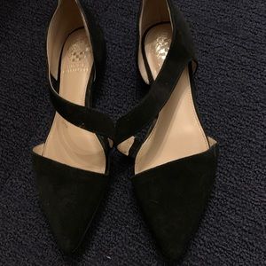 Vince Camuto Flats-black suede, sz 6